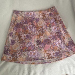 Altar'd State Floral Skirt, Medium